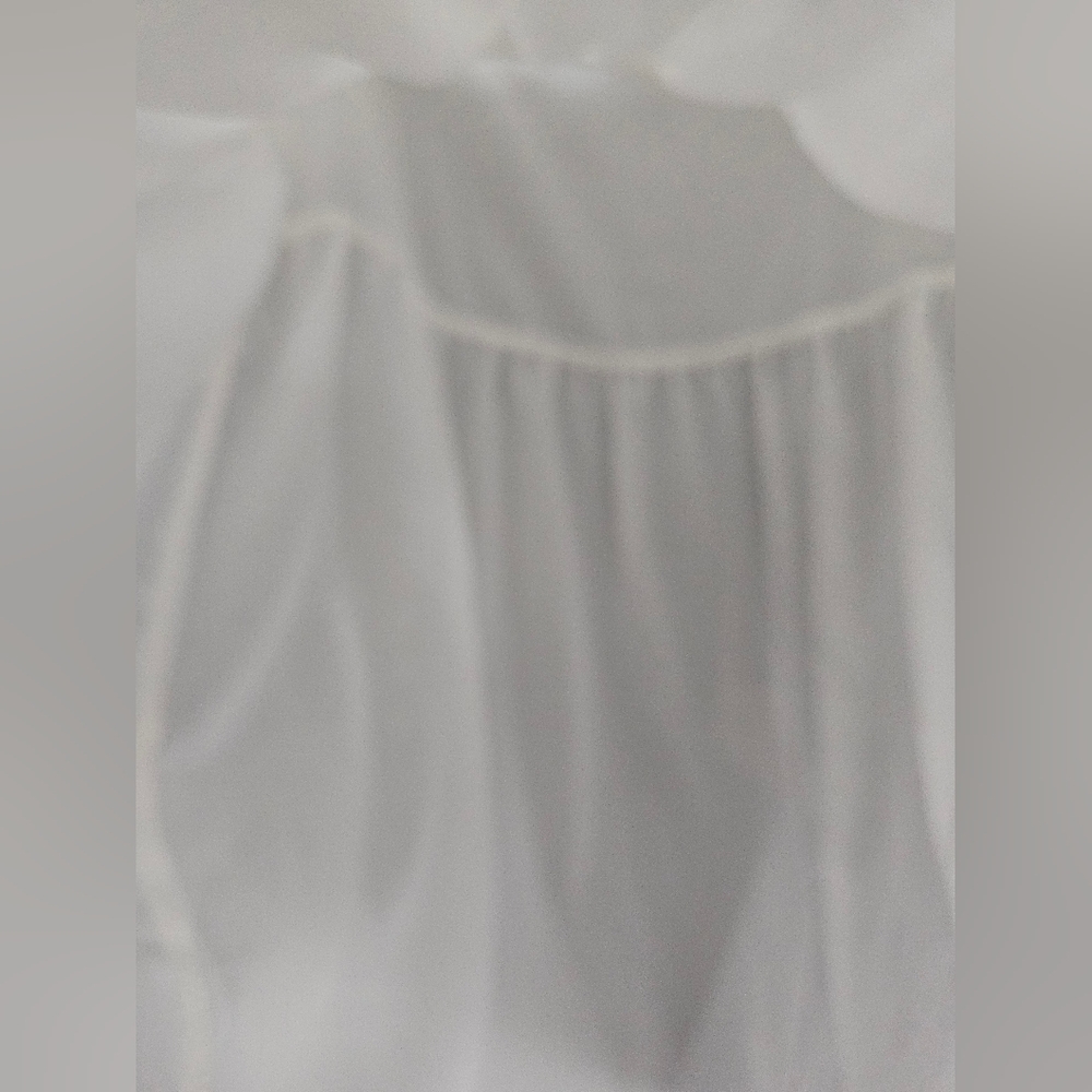 ZENANA Flowing White Top - Picture 5 of 6